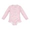 Little Dutch - Swimsuit z rękawami 86-92 cm Little pink flowers Vintage pink