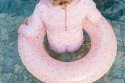 Little Dutch - Swimsuit z rękawami 98-104 cm Little pink flowers Vintage pink