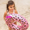 Swim Essentials - Koło do pływania 50 cm Leopard Rose-Gold