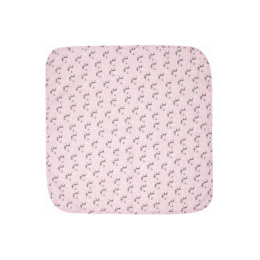 Luma Babycare - Otulacz muślinowy 110 x 110 cm Racoon Pink