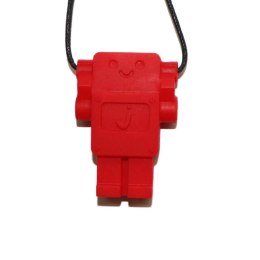 Jellystone Designs - Gryzak terapeutyczny Robot Scarlet red