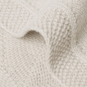 Jollein - Kocyk tkany 75 x 100 cm Shell knit Nougat