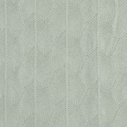 Jollein - Kocyk tkany 75 x 100 cm Shell knit Sea foam