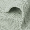 Jollein - Kocyk tkany 75 x 100 cm Shell knit Sea foam