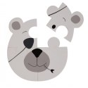 Bo Jungle - Puzzle 3 szt. Animal Małpka, Miś, Koala