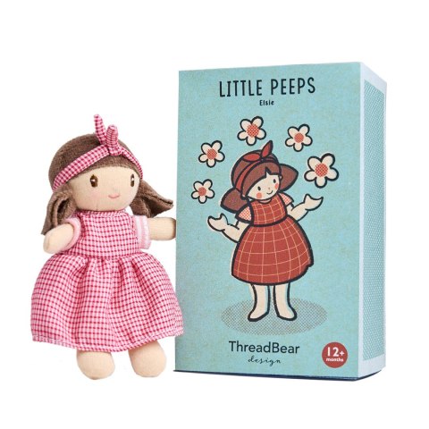 ThreadBear Design - Laleczka w pudełku Dziewczynka Elsie