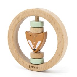 Trixie - Drewniana grzechotka Okrągła Pan Lis