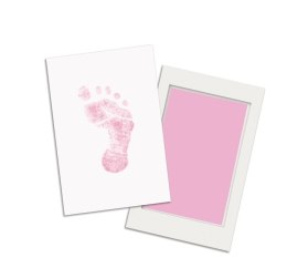 Pearhead - Atramentowy odcisk stopki lub dłoni Clean-touch Pink