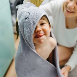 Hi Little One - Ręcznik z kapturem 100 x 100 Elephant Pumpkin