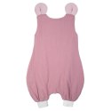 Hi Little One - Śpiworek muślinowy Piżamka M Mouse Baby pink-Blush