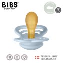 BIBS - Smoczek uspokajający M (6-18 m) Supreme Baby blue