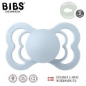BIBS - Smoczek uspokajający M (6-18 m) Supreme Baby blue