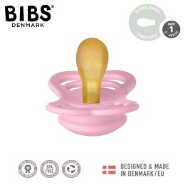 BIBS - Smoczek uspokajający S (0-6 m) Supreme Baby pink