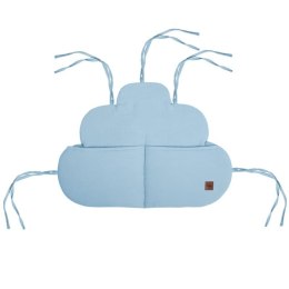 Hi Little One - Organizer + 2 ochraniacze do łóżeczka Cloud Baby blue