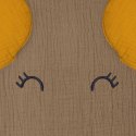 Hi Little One - Poszewki na pościel dziecięcą Elephant Dark oak-Mustard