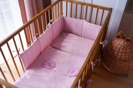 Hi Little One - Poszewki na pościel dziecięcą Mouse Baby pink-Blush
