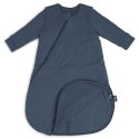 Jollein - Śpiworek niemowlęcy całoroczny 60 cm Basic stripe Jeans blue