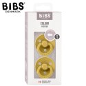 BIBS - Smoczek uspokajający S (0-6 m) Duo colour Mustard