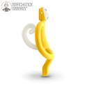 Matchstick Monkey - Gryzak masujący ze szczoteczką Yellow