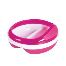 OXO Tot - Miska dzielona z przykrywką Pink