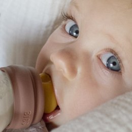 BIBS - Butelka antykolkowa dla niemowląt 110 ml Dusky lilac