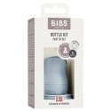 BIBS - Zestaw do butelek antykolkowych Bottle kit Baby blue