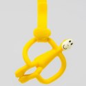 Matchstick Monkey - Wstęga mocująca do wózka 55 cm Multi maxi Yellow