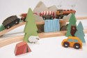 Tender Leaf Toys - Drewniana kolejka Podróż po górach