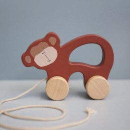 Trixie - Drewniana zabawka na sznurku Pan Małpka