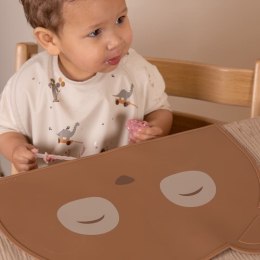 Nuuroo - Silikonowa podkładka na stół dla dzieci Panda Chocolate malt