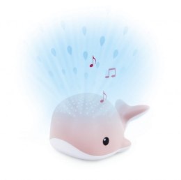 Zazu - Projektor kropelek wody Wieloryb Wally Pink