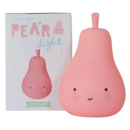 A Little Lovely Company - Mała lampka Gruszka szczęścia Pink