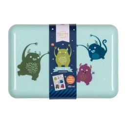 A Little Lovely Company - Lunchbox śniadaniówka z naklejkami Potwory