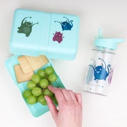 A Little Lovely Company - Lunchbox śniadaniówka z naklejkami Potwory