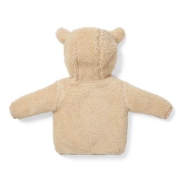 Little Dutch - Zapinana bluza z kapturem Teddy 86 cm Bunny Sand