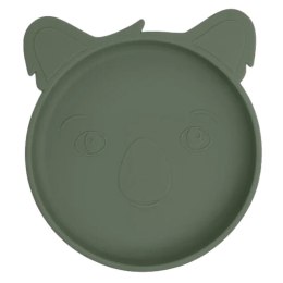 Nuuroo - Talerzyk silikonowy Koala Dusty green