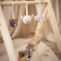 Jollein - Zabawki interaktywne do stojaka Baby gym 3 szt. Animals