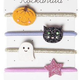 Rockahula Kids - Gumki do włosów 4 szt. Spooky halloween