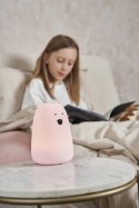 Rabbit&Friends - Lampka silikonowa Duży miś Pink