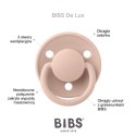 BIBS - Smoczek uspokajający 2 szt. One size De lux Ivory-Baby pink