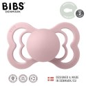 BIBS - Smoczek uspokajający M (6-18 m) Supreme Pink plum