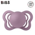 BIBS - Smoczek uspokajający S (0-6 m) Couture Mauve