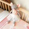 Kidzroom - Kocyk bawełniany dla dzieci Mouse Lola Pink