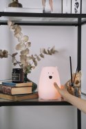 Rabbit&Friends - Lampka silikonowa z pilotem Duży miś Pink