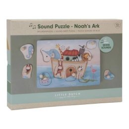 Little Dutch - Puzzle dźwiękowe Arka Noego