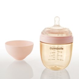 Mömbella - Butelka antykolkowa dla noworodka PPSU 210 ml Rose
