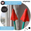 Jellystone Designs - Gryzak terapeutyczny na ołówek 2 szt. Scarlet red