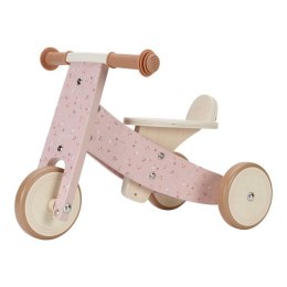 Little Dutch - Drewniany rowerek trójkołowy Pink