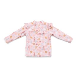 Little Dutch - Koszulka do kąpieli z długim rękawem 74-80 cm Ocean dreams Pink