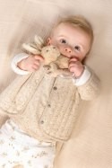 Little Dutch - Dwustronna bluza 62 cm Baby bunny-Nappy Sand